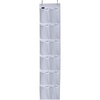 image:imageMISSLO Heavy Duty Over The Door Storage with 12 Mesh Pockets White
