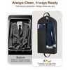 image:imageMISSLO 43 Garment Bags for Travel 4 Gusseted Suit Bag Travel for Men Suit Protector Bag for Closet Storage Waterproof Clothing Covers for Hanging Clothes Suits Carrier Black43 inch